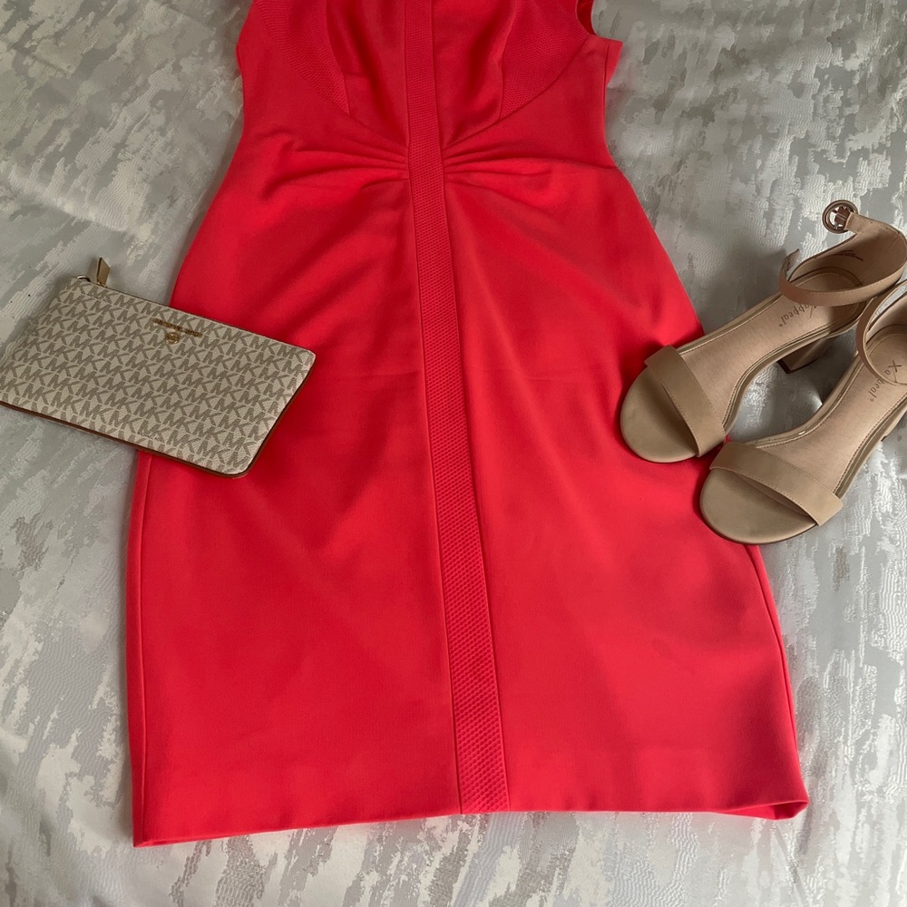 Ted Baker London bright coral dress / Size 2